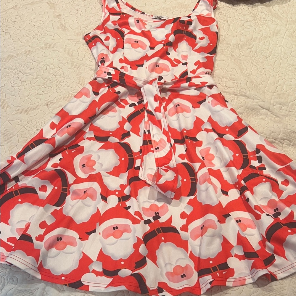 Santa Claus Sleeveless Dress